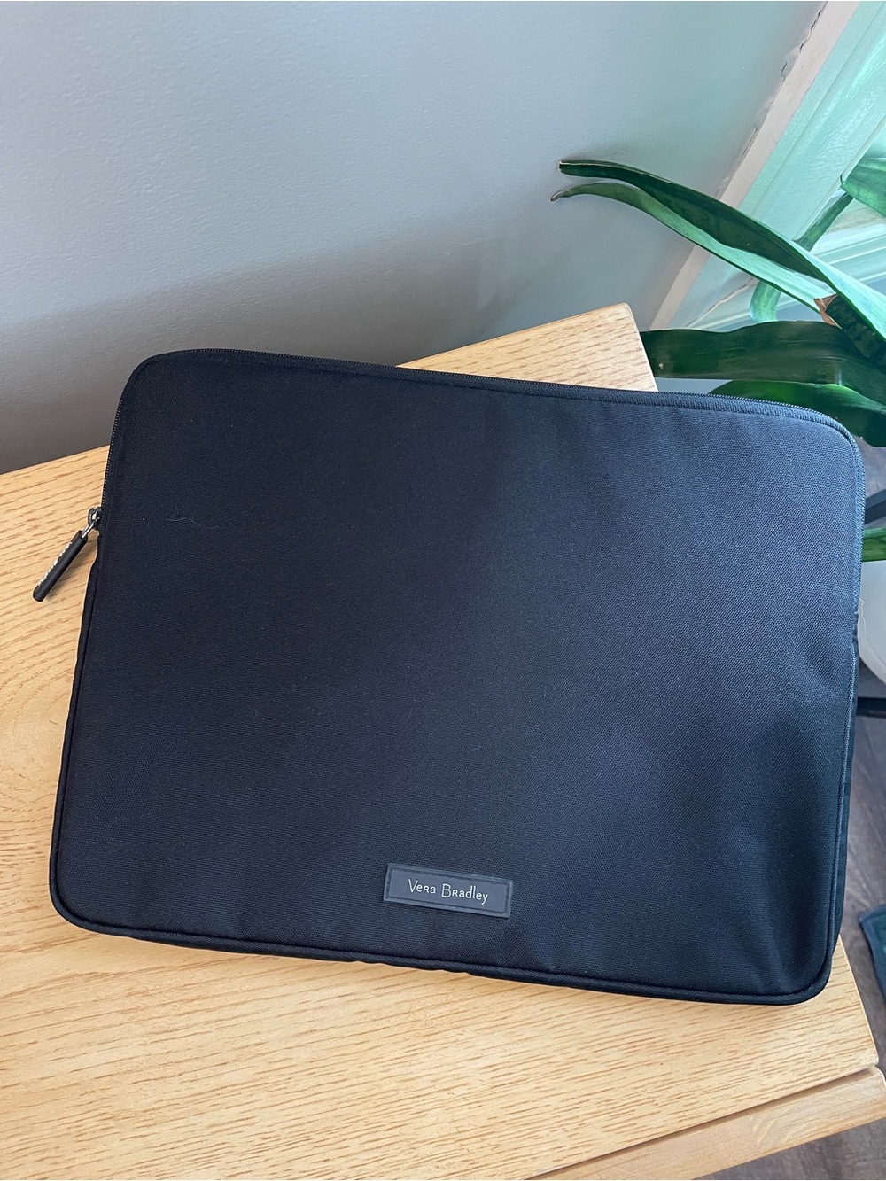 Vera Bradley Black Padded Laptop Sleeve
